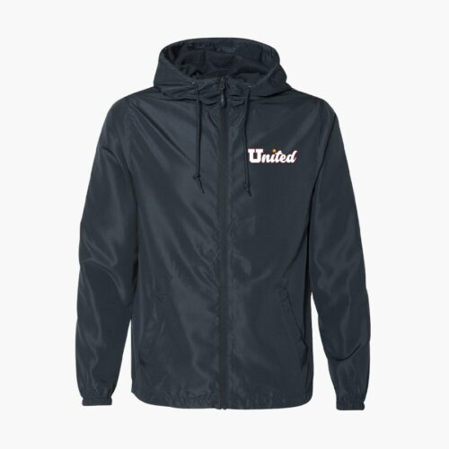 Lightweight Windbreaker Full-Zip Jacket