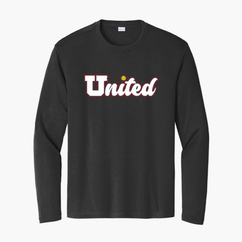 ST350LS-black Sport-Tek Adult Long Sleeve Performance Tee